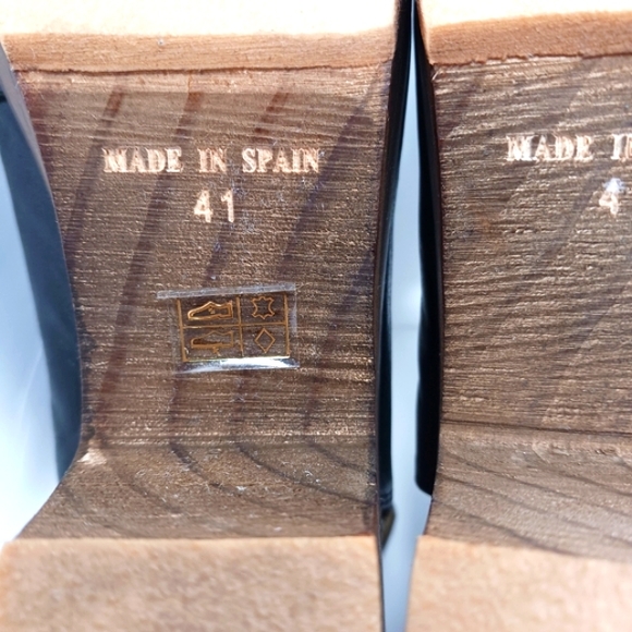 FREE PEOPLE Amber Orchard Black & Reptile  Platform Ankle Open Clog Bootie EUC - Picture 3 of 16